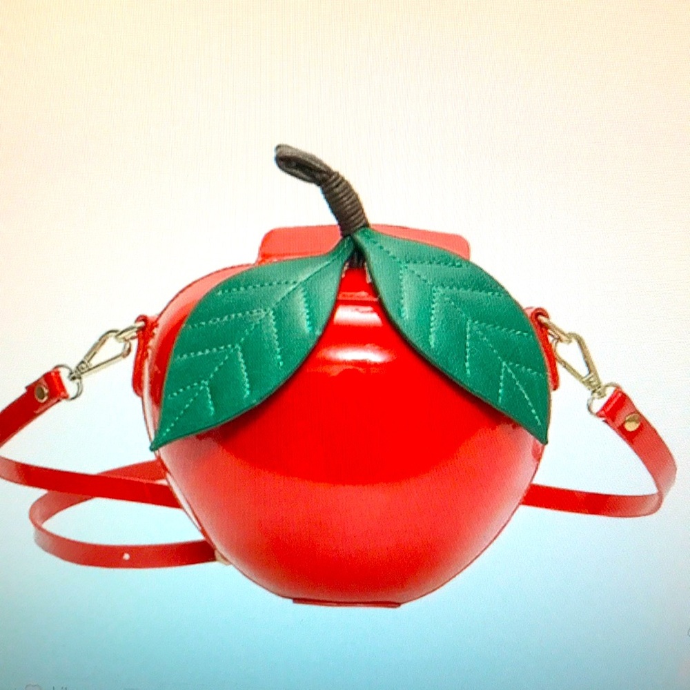 Red Apple Crossbody Novelty Bag NWOT